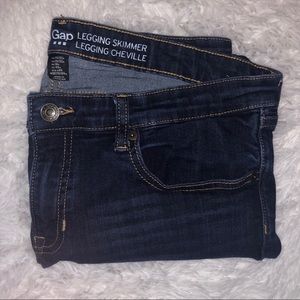 14/32R Gap Legging Skimmer Jeans
